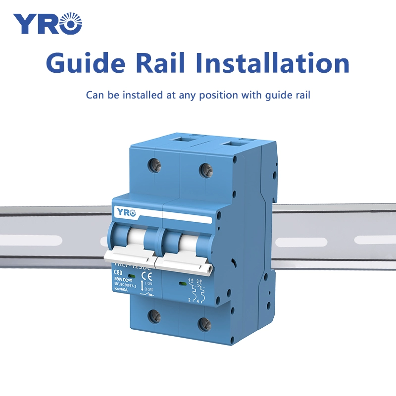2P 80-125A 550V DC Circuit Breaker