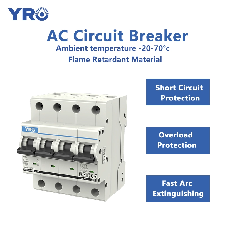 4P 50-63A 415V Certification Circuit Breaker Pro