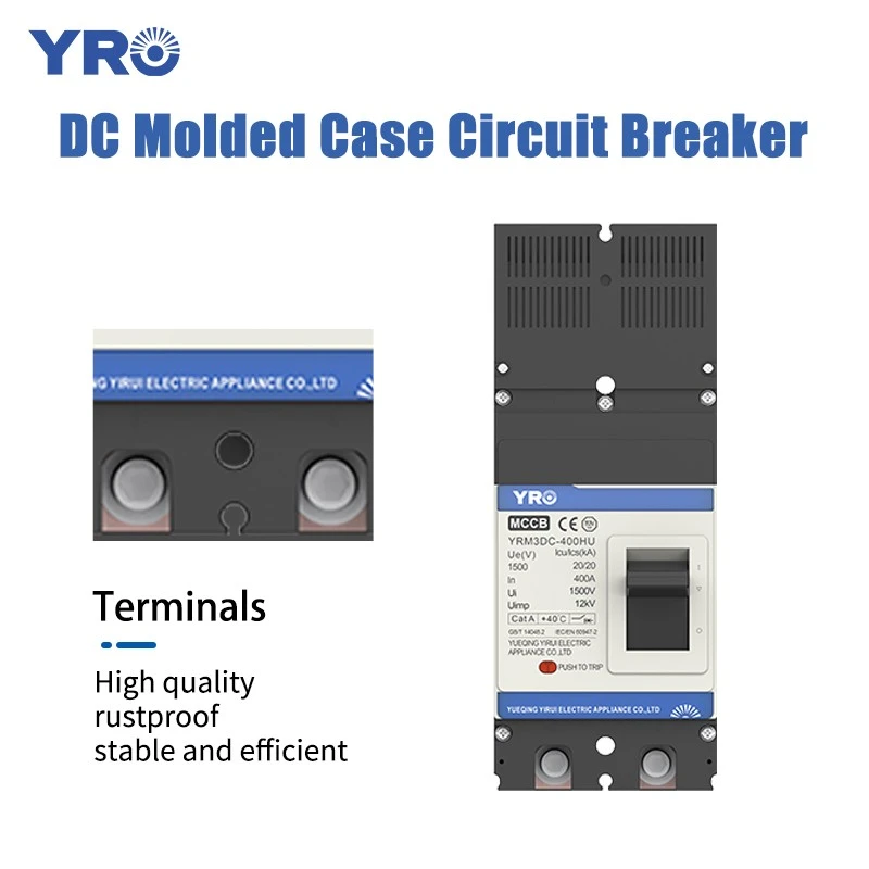 2P 250-400A 1500V DC MCCB