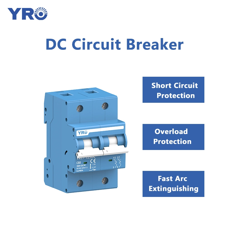 2P 80-125A 550V DC Circuit Breaker