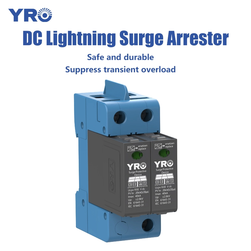 2P 20-40kA 600V T2 DC SPD