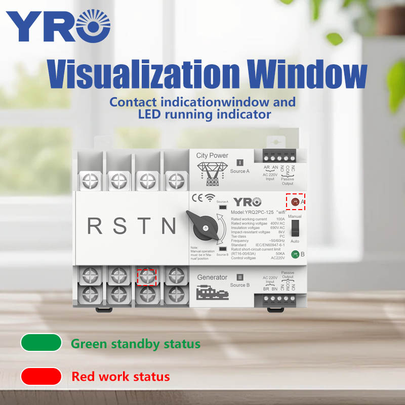 4P 125A AC400V WiFi ATS