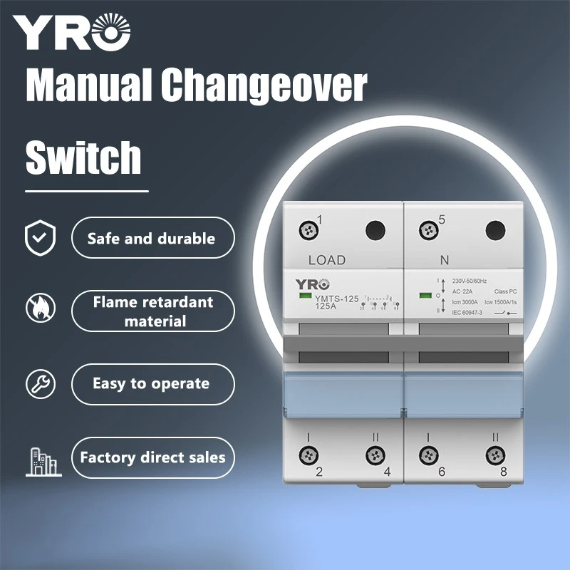 2P 125A Manual Changeover Switch