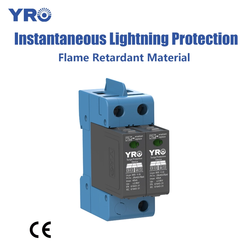 2P 20-40kA 800V T2 DC SPD