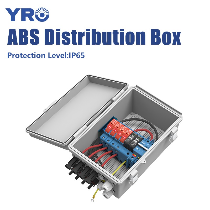 4 In 1 Out 550V DC ABS Distribution Box