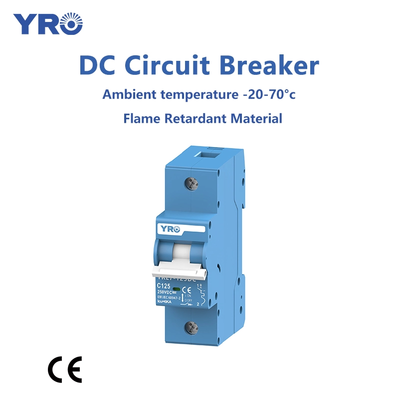 1P 80-125A 250V DC Circuit Breaker
