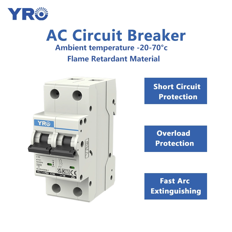 2P 50-63A 415V Certification Circuit Breaker Pro