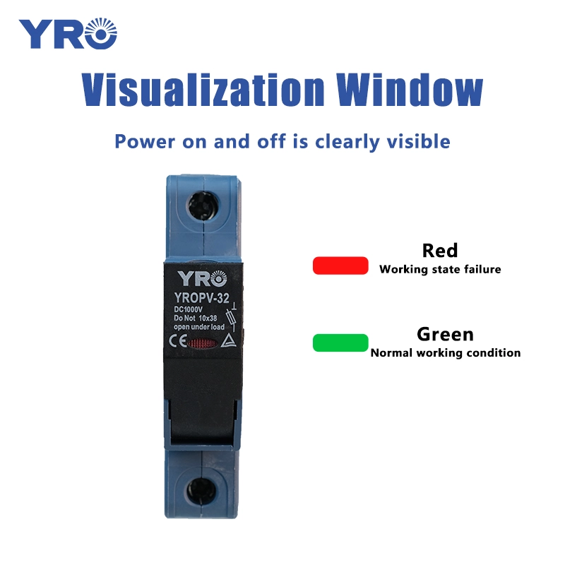 32A 1000V DC Blue Fuse