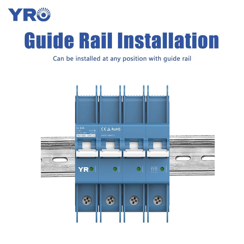 4P 6-63A 1200V DC Circuit Breaker