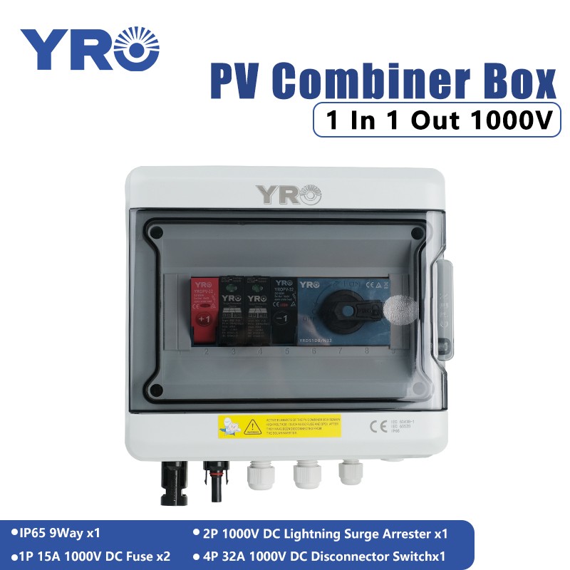 1 In 1 Out 1000V DC with Disconnect Switch