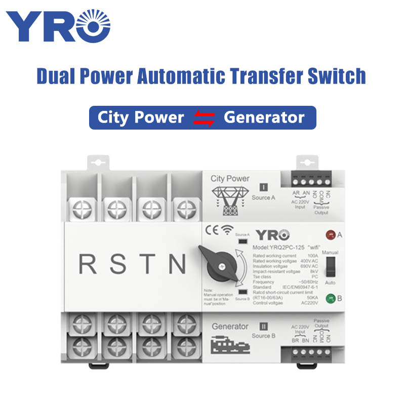 4P 125A AC400V WiFi ATS
