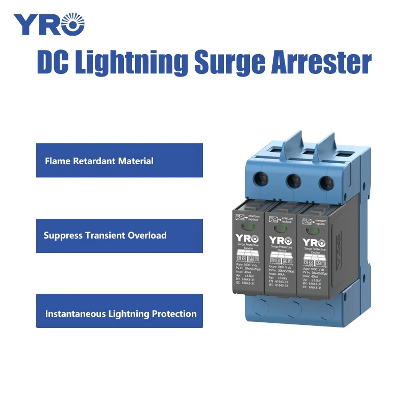 3P 20-40kA 1000V T2 DC SPD