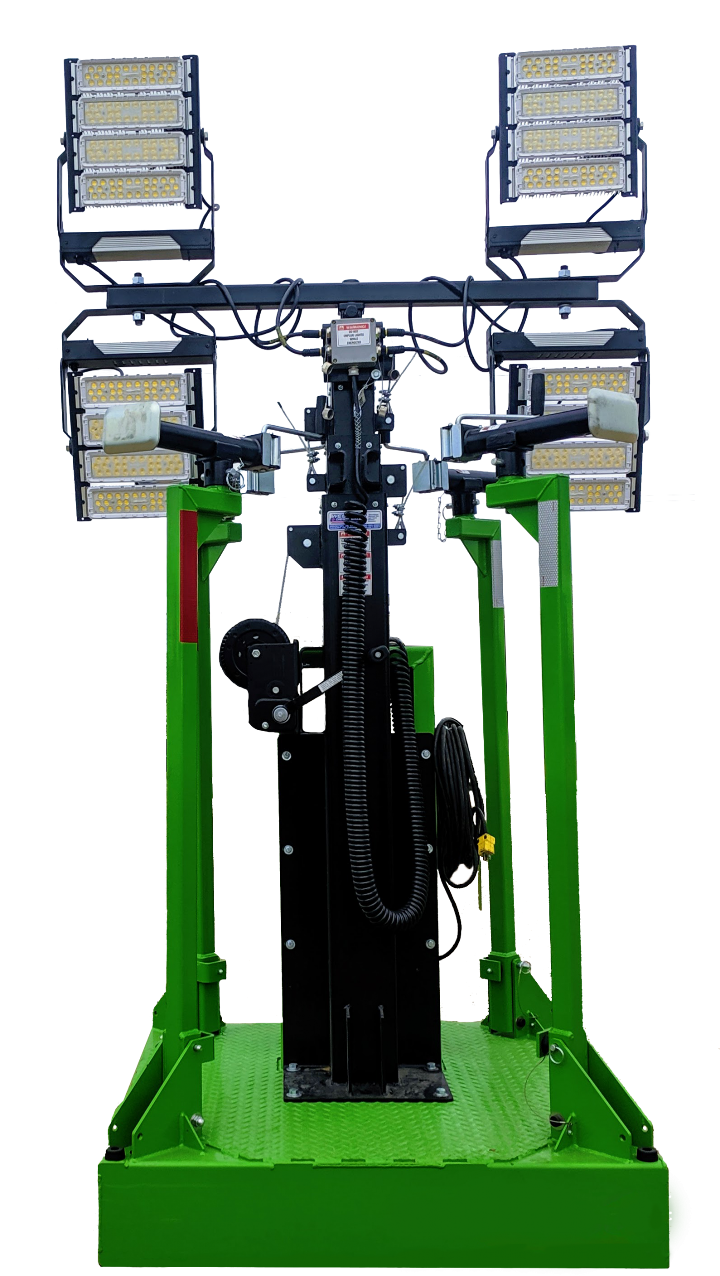 Eco Tower Retracted No Emission Light Tower