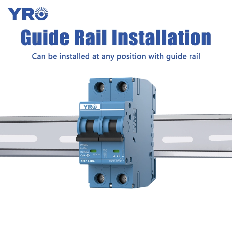 2P 6-63A 550V DC Circuit Breaker