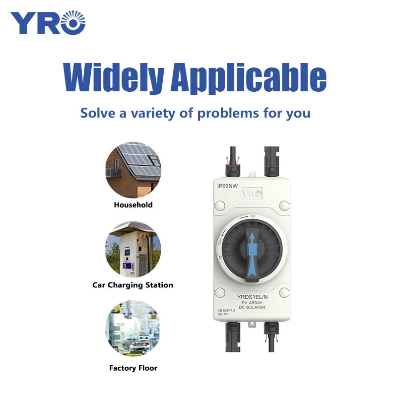 IP66 4P 32A 1000V Top In Bottom Out