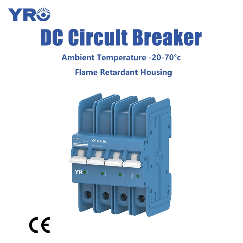 4P 6-63A 1200V DC Circuit Breaker