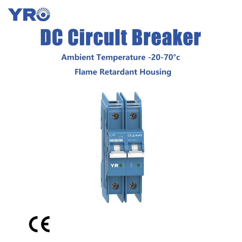 2P 6-63A 600V DC Circuit Breaker