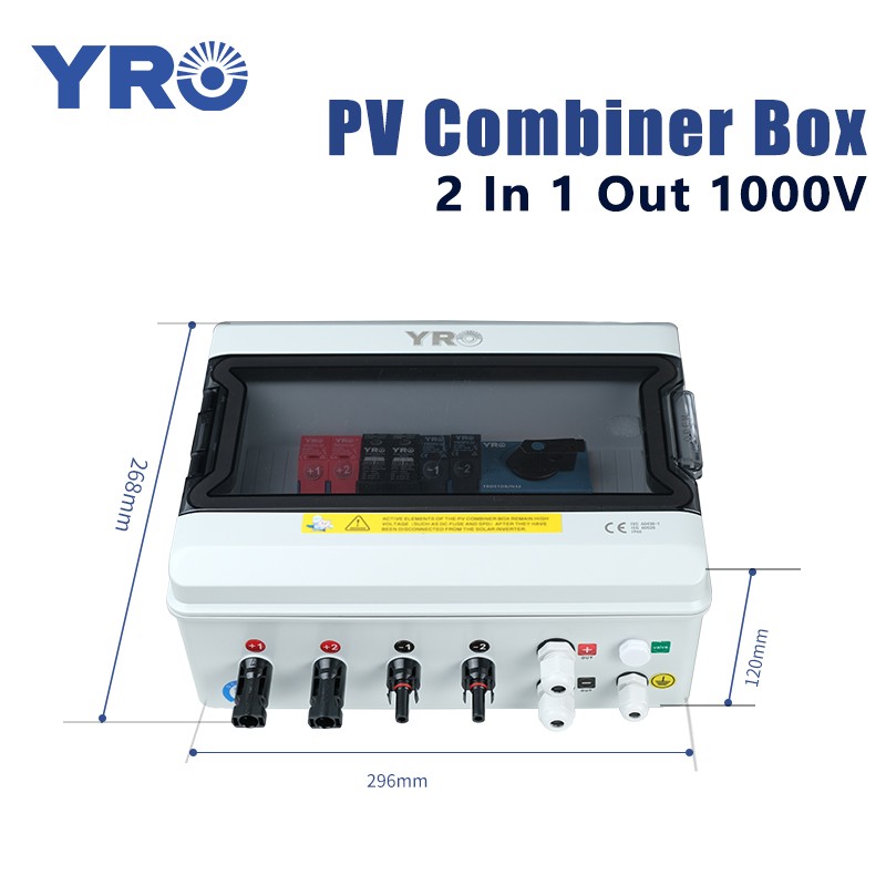 2 In 1 Out 1000V DC with Disconnect Switch