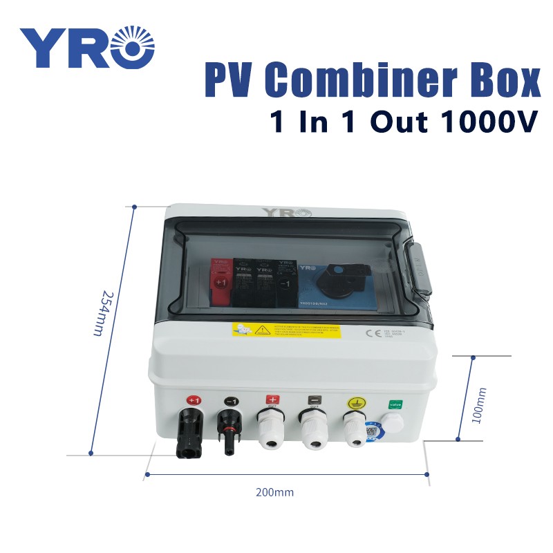 1 In 1 Out 1000V DC with Disconnect Switch