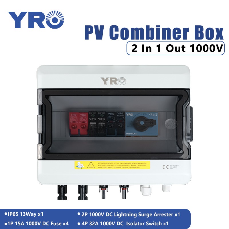 2 In 1 Out 1000V DC with Disconnect Switch