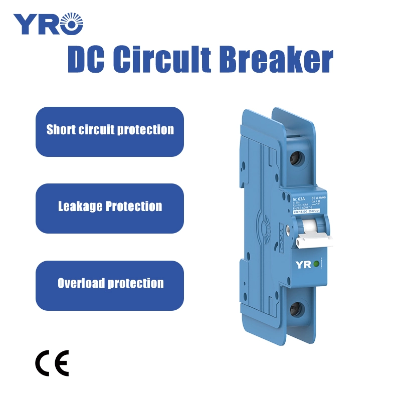 1P 6-63A 300V DC Circuit Breaker