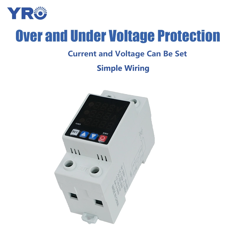 63A Over and Under Voltage with Energy Meter