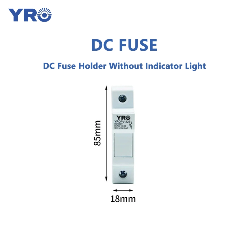 32A 1000V DC Fuse Holder Without Indicator Light