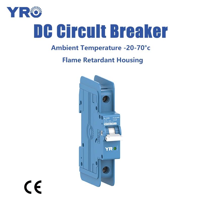 1P 6-63A 300V DC Circuit Breaker