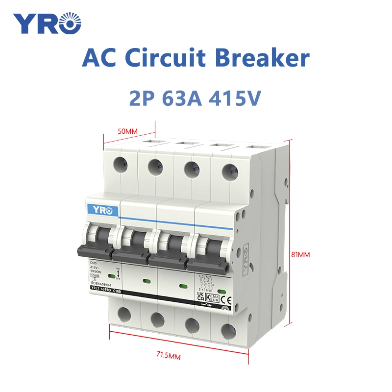 4P 50-63A 415V Certification Circuit Breaker Pro