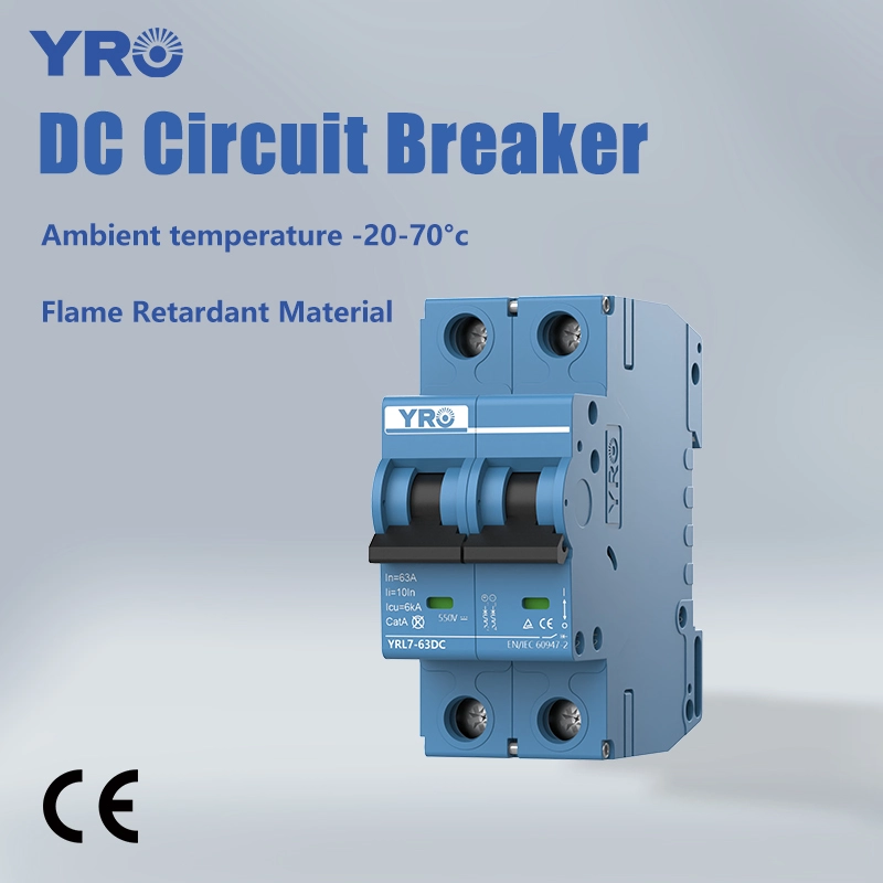 2P 6-63A 550V DC Circuit Breaker