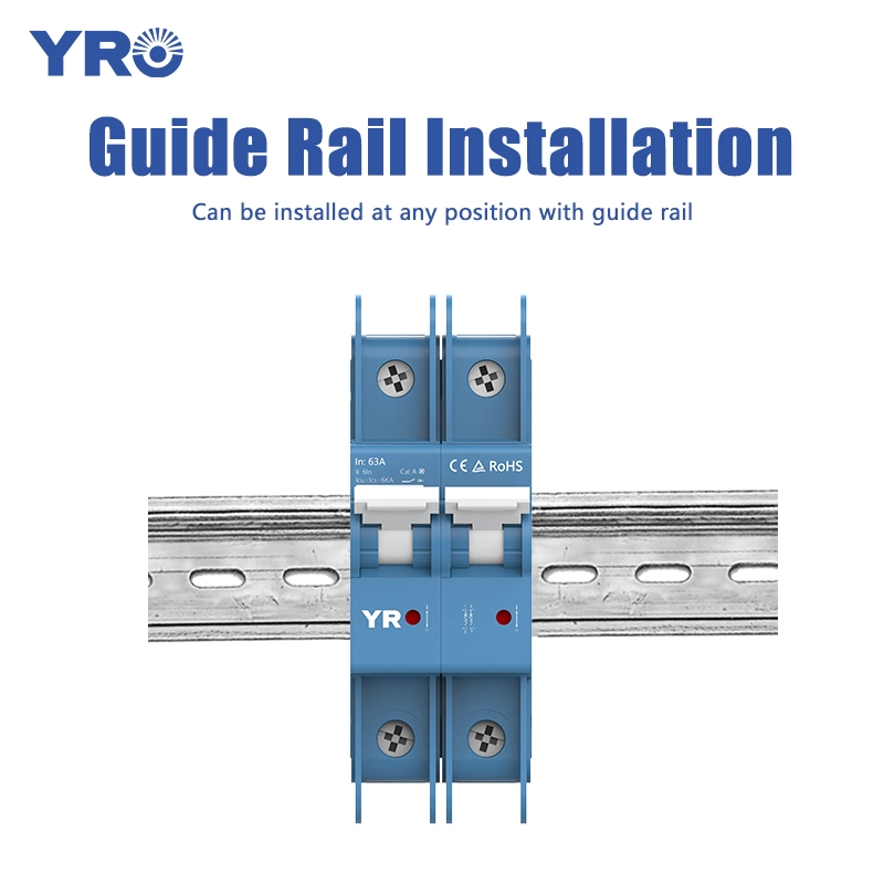 2P 6-63A 600V DC Circuit Breaker