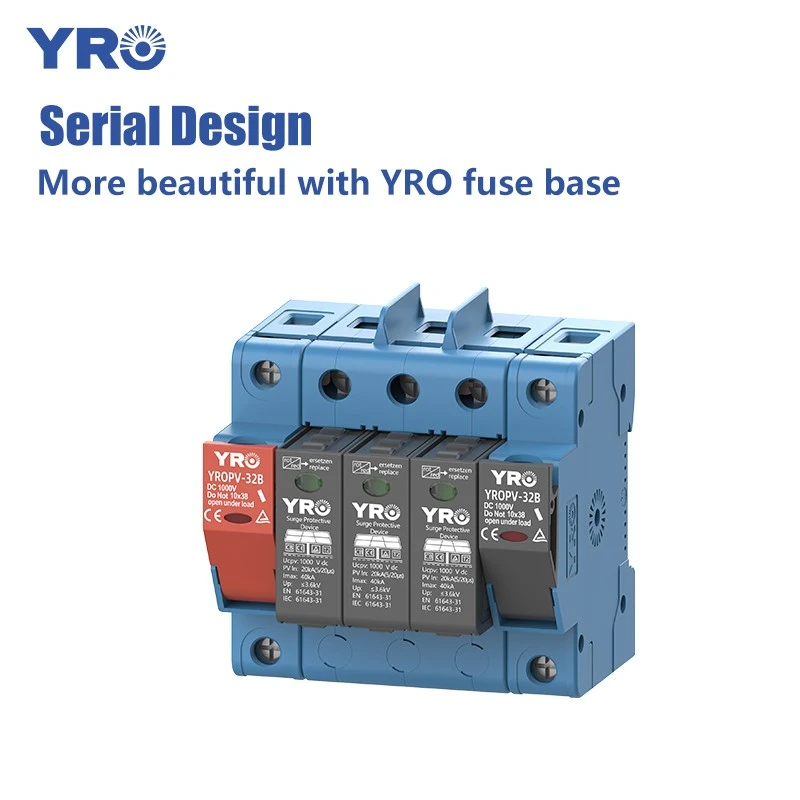 3P 20-40kA 1000V T2 DC SPD