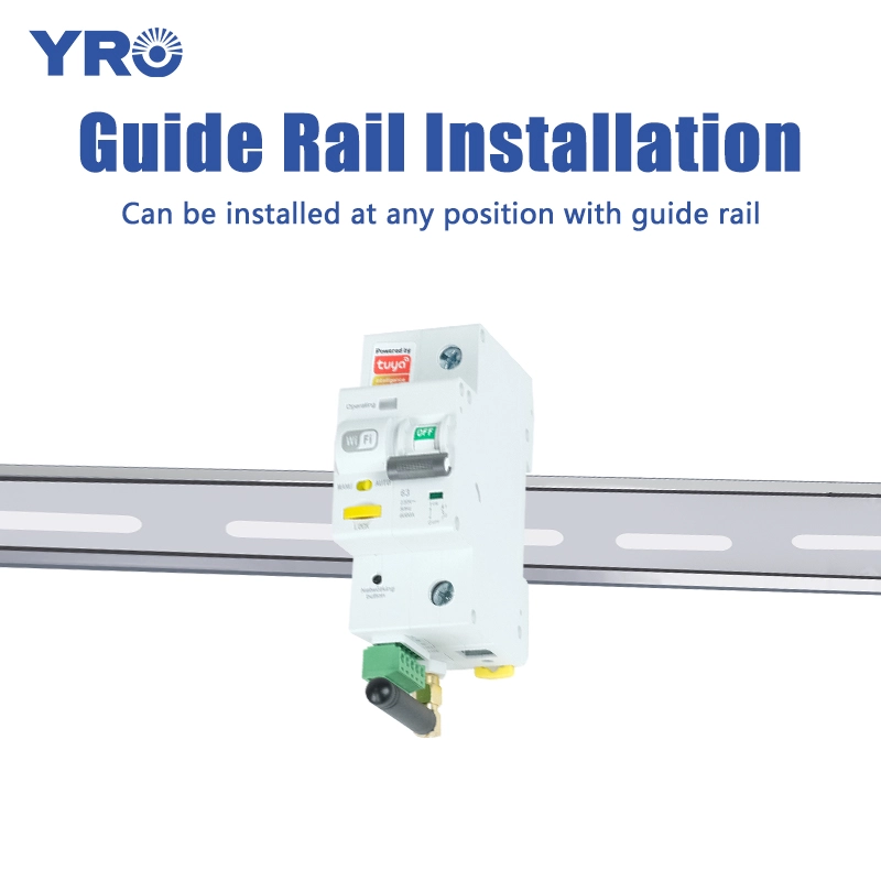 63A 1P N 230V WiFi AC Circuit Breaker
