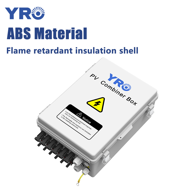 6 In 1 Out 550V DC ABS Distribution Box